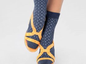 Pas Chassé Chaussettes Socks Made in France Irène Bleue