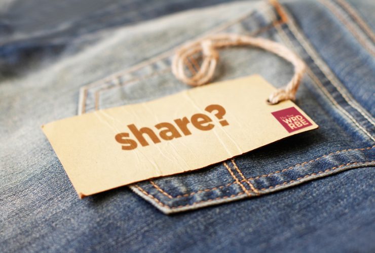 Sharing or leasing clothes