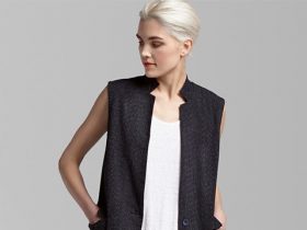 Eileen Fisher Summer Vest Organic Cotton