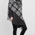 Eileen Fisher Serape Wool Plaid