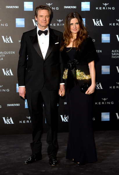 Livia Firth Green carpet Challenge Alexander Mc Queen Savage Beauty
