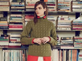 Organic by John Patrick Pistachio Cable Knit