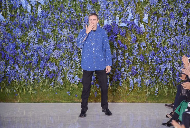 Raf Simons Dior Vogue