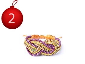 2 décembre avent advent Sequence Collection bracelet