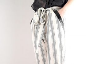 Eple and Mel Pants Berbere rayures SS16 made in France