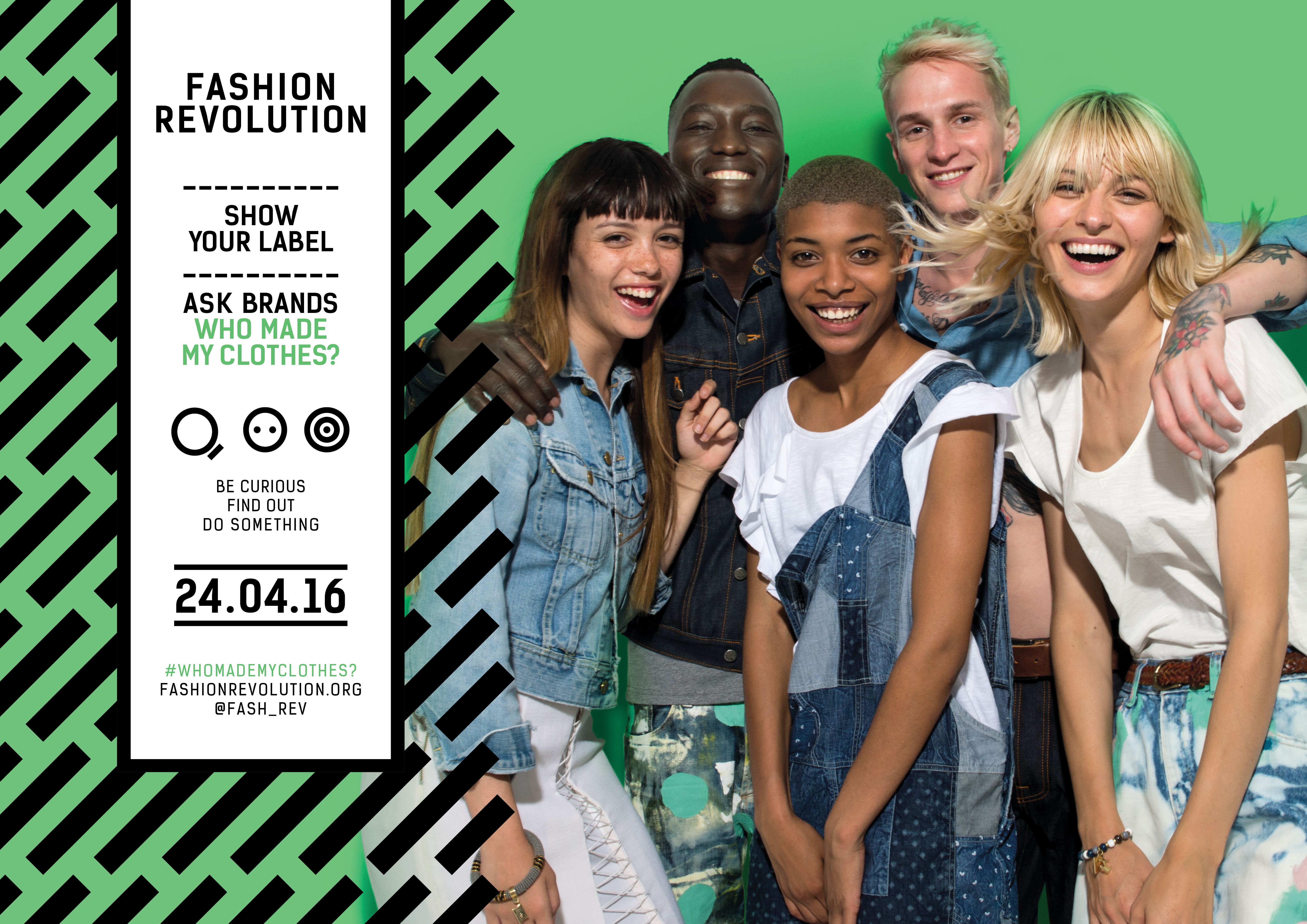 Fashion Revoltuion Day Rana Plaza poster 24 avril