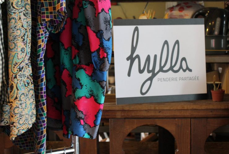 Hylla penderie partagée new concept renting