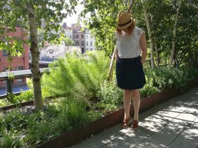look meatpacking high line nyc ootd
