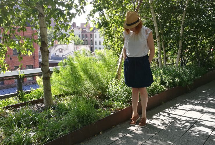 look meatpacking high line nyc ootd