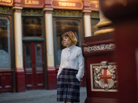 so british leadenhall market tartan burberry vintage