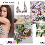 Esquisse inspiration moodboard SS17 flower a fleur de peau