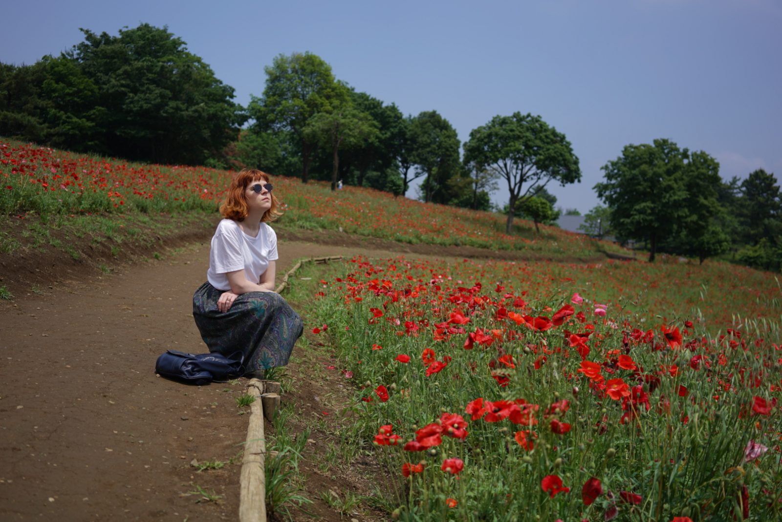 poppy field japan tokyo hylla midi skirt