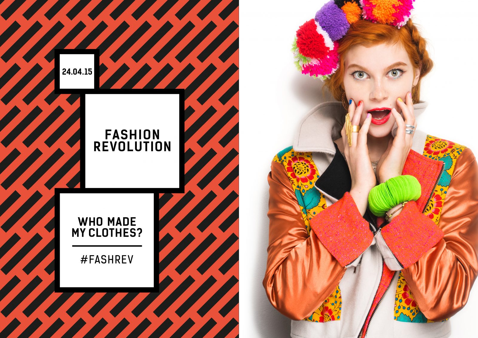 Fashion Revolution Day Poster 24 april 2013 Rana Plaza
