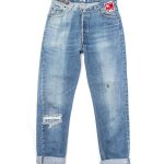 Redone Redun Patch Jean Denim Vintage Levis