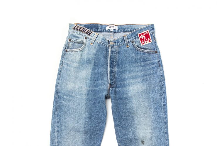 Redone Redun Patch Jean Denim Vintage Levis
