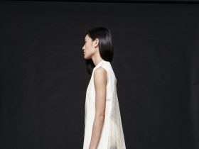 Titania Inglis Glacier dress made in USA ethical fashion eco friendly
