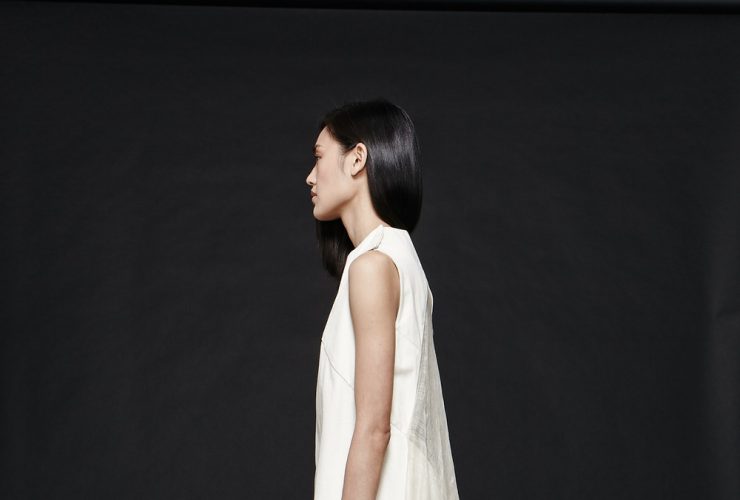 Titania Inglis Glacier dress made in USA ethical fashion eco friendly