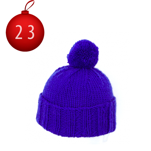23 décembre North Circular Bobble Hat Granny Made in Uk