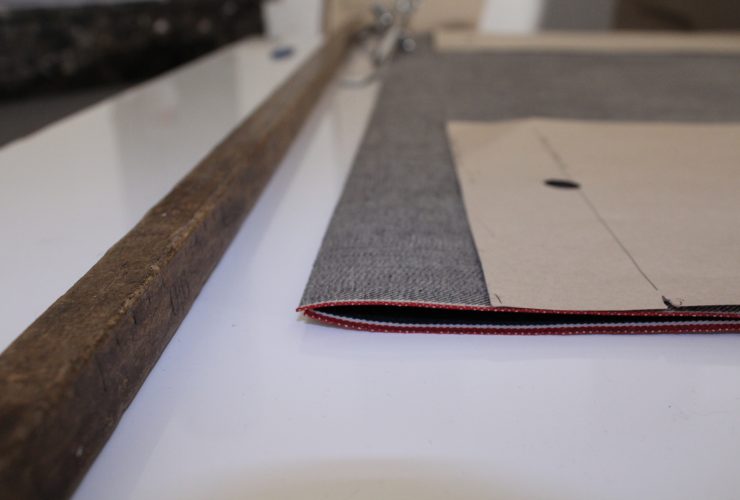 Ateliers de Nîmes denim fabrication artisanale